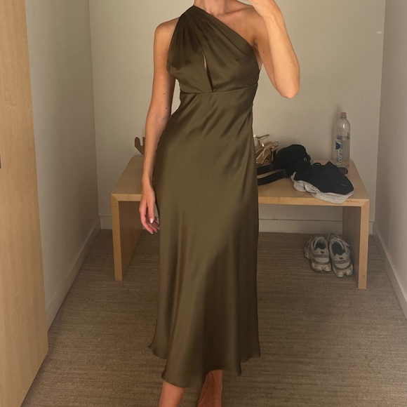 Reformation Dasha Silk Dress | Size 0 - Picture 2 of 4